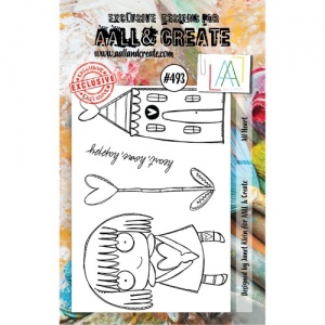 AALL & Create A7 Stamp Set #493 - All Heart