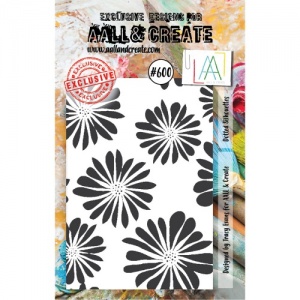 AALL & Create A7 Stamp #600 - Dotted Silhouettes