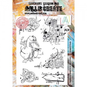 AALL & Create A4 Stamp Set #620 - Farmyard Friends