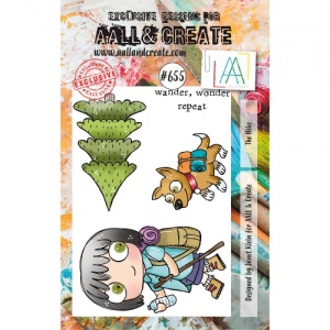 AALL & Create A7 Stamp Set #655 - The Hike