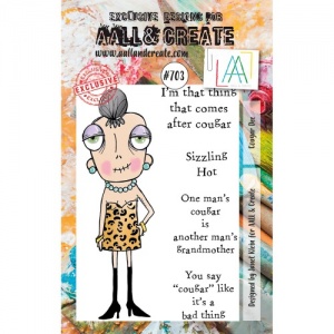 AALL & Create A7 Stamp Set #703 - Cougar Dee