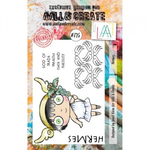 AALL & Create A7 Stamp Set #725 - Hermes