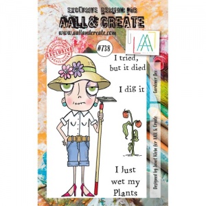AALL & Create A7 Stamp Set #738 - Gardener Dee