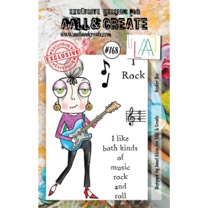 AALL & Create A7 Stamp Set #768 - Rocker Dee