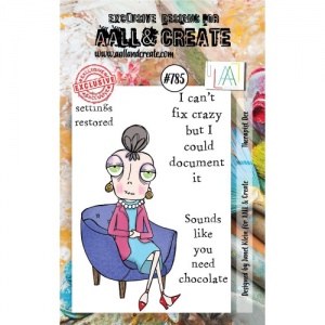 AALL & Create A7 Stamp Set #785 - Therapist Dee