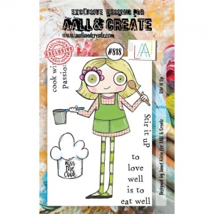 AALL & Create A7 Stamp Set #818 - Stir It