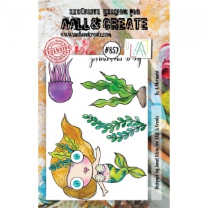 AALL & Create A7 Stamp Set #852 - Be A Mermaid