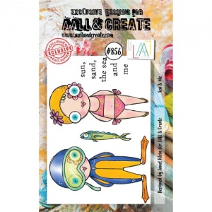 AALL & Create A7 Stamp Set #856 - Sea & Me