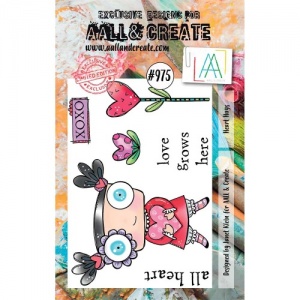 AALL & Create A7 Stamp Set #975 - Heart Hugs