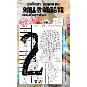 AALL & Create A6 Stamp #983 - Hiya Drangea!