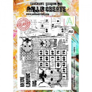 AALL & Create A4 Stamp #161 - Ladybug