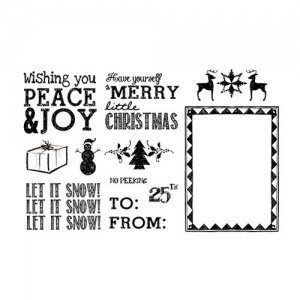 Artistic Outpost Stamp Set - Christmas Chalk