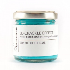 Calambour Crackle Effect Paste - Light Blue
