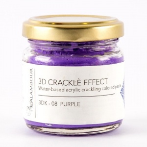 Calambour Crackle Effect Paste - Purple