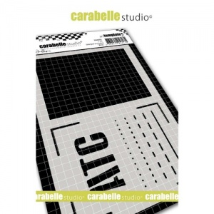 Carabelle Studio A6 Stencil by Alexi - ATC - TE60092