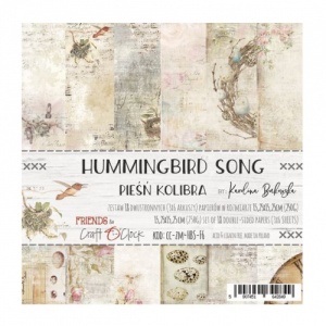 Craft O'Clock 6x6 Paper Pack - Hummingbird Song