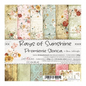 Craft O'Clock 6x6 Paper Pack - Rays of Sunshine
