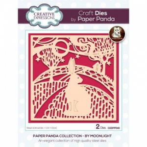 Creative Expressions Paper Panda Craft Die Set - By Moonlight