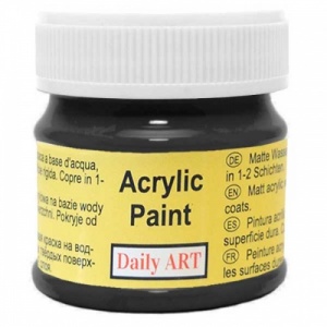 Daily ART Craft Acrylic Paint - Black