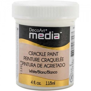DecoArt Media Crackle Paint - White