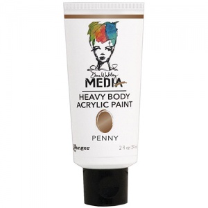 Dina Wakley Media Heavy Body Acrylic Paint - Penny