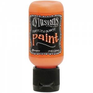 Dylusions Acrylic Paint - Squeezed Orange - 1oz