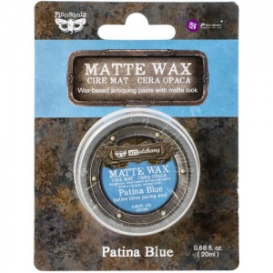 Prima Finnabair Art Alchemy Matte Wax - Patina Blue