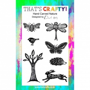 That's Crafty! Clear Stamp Set - Hand Carved Nature