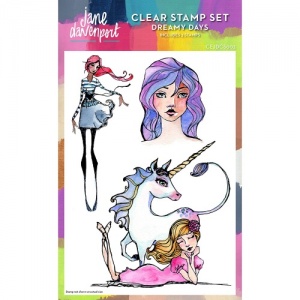 Jane Davenport Clear Stamp Set - Dreamy Days - CEJDCS003