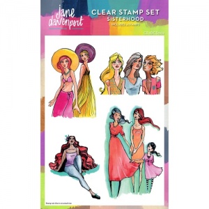 Jane Davenport Clear Stamp Set - Sisterhood - CEJDCS002