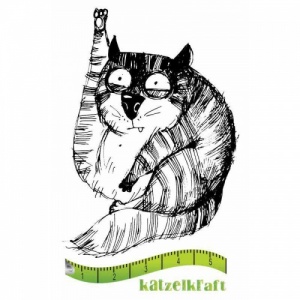 Katzelkraft Unmounted Rubber Stamp - Les Gros Chats 10 - SOLO81