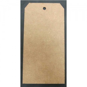 That's Crafty! Surfaces MDF Tags - Pack of 6 - #8