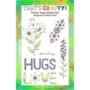 That's Crafty! Clear Stamp Set - Flower Hugs