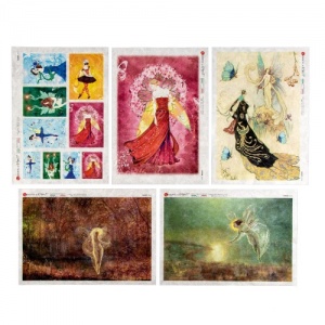 Paper Designs Rice Paper Collection - Fairies ll