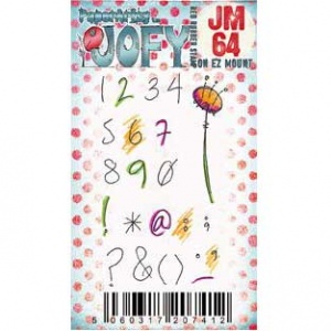 PaperArtsy Cling Mounted JOFY Collection Stamp - Mini JM64