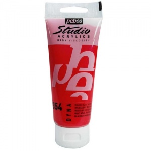 Pebeo Studio Acrylics Dyna Paint - Iridescent Red Blue