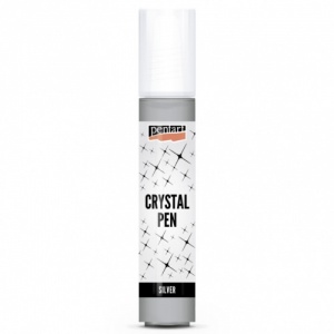 Pentart Crystal Pen - Silver - 43755