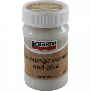 Pentart Decoupage Varnish and Glue for Ceramics - 100ml