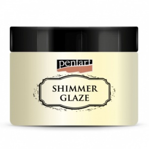 Pentart Shimmer Glaze - Pearl White - 43740