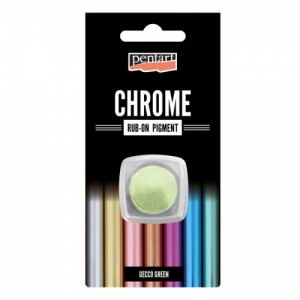 Pentart Chrome Rub On Pigment - Gecco Green - 41358