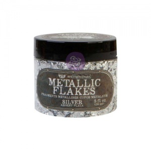 Prima Finnabair Art Ingredients Metal Flakes - Silver