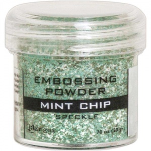 Ranger Embossing Powder - Mint Chip Speckle