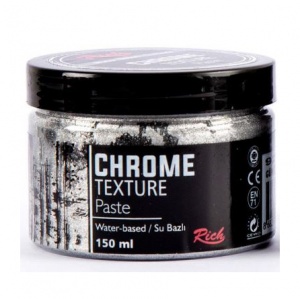Rich Hobby Chrome Texture Paste - Silver