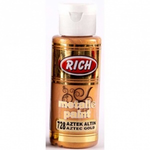 Rich Hobby Metallic Paint - Aztec Gold