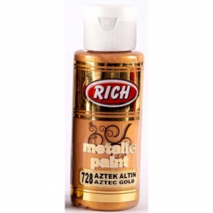 Rich Hobby Metallic Paint - Aztec Gold