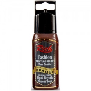Rich Hobby Opaque Dimensional Paint - Brown