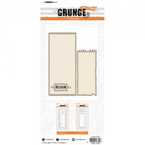 Studio Light Grunge Collection Cutting Die - Card Shapes - Ticket - SL ...