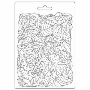 Stamperia A5 Soft Mould - Woodland - Leaves Pattern - K3PTA5658