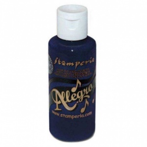Stamperia Allegro Acrylic Paint - Prussian Blue