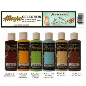Stamperia Allegro Acrylic Paint Selection - Create Happiness 2 - KALKIT31